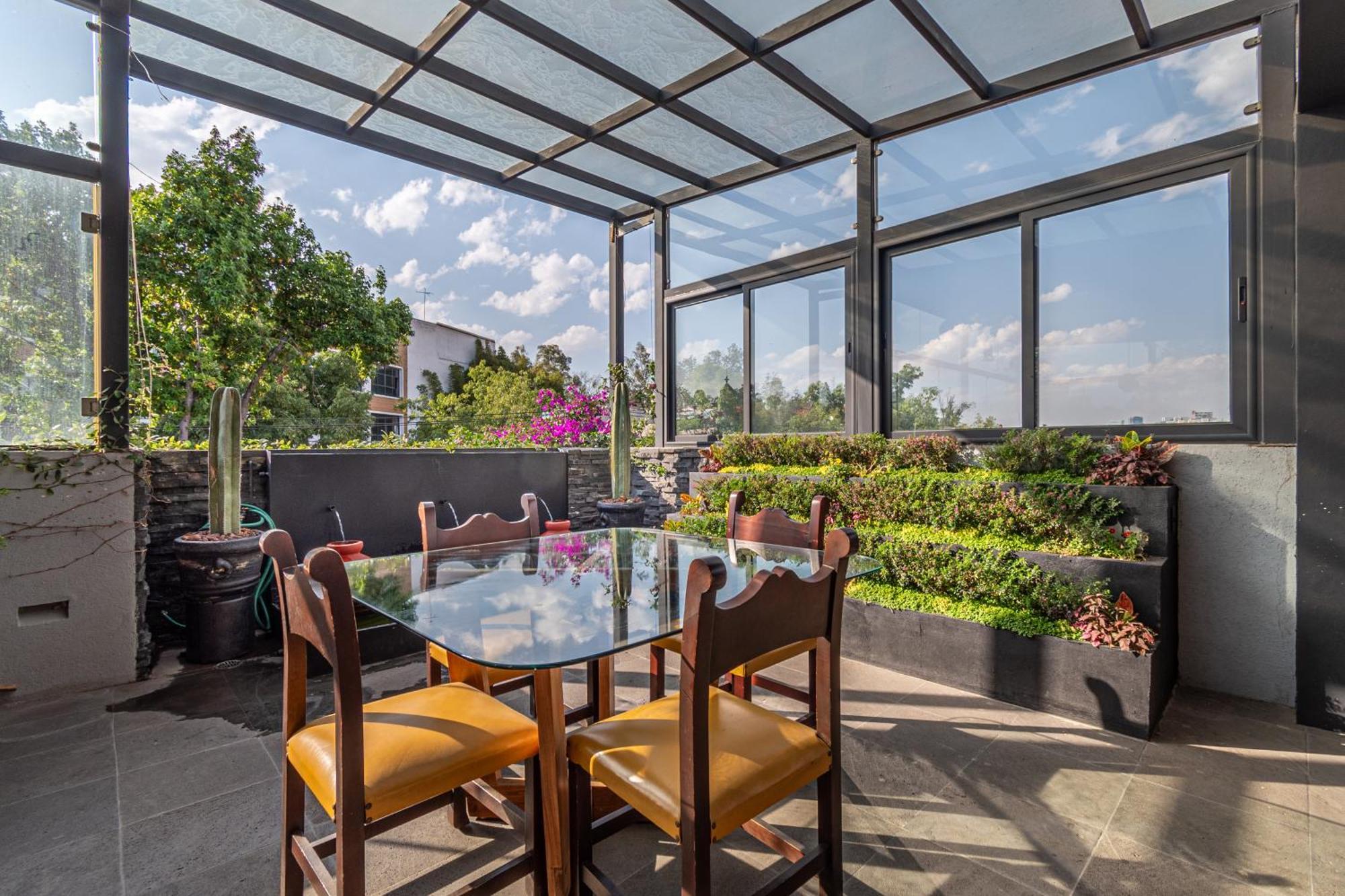 Terraza & Loft San Angel Apartment Kota Meksiko Bagian luar foto